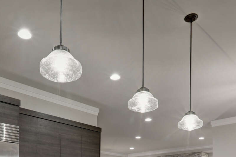 overhead kitchen lighting