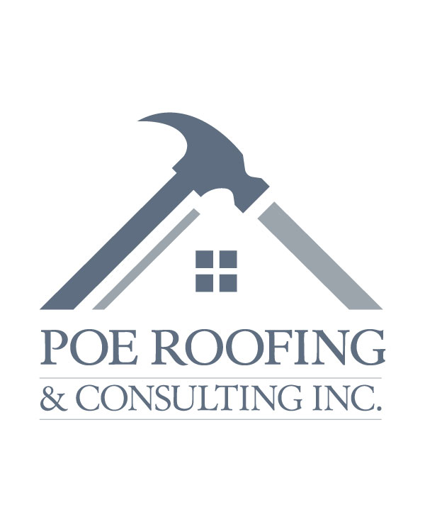 Dark grey asphalt shingle roof with missing shingles